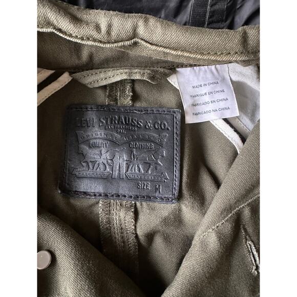 Levi's Men's Utility Arm Green Jacket Size Medium - Picture 2 of 8